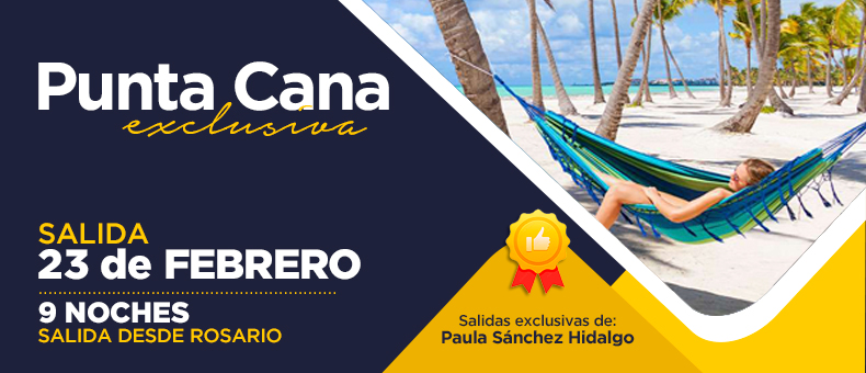 Punta Cana Salida 23 Febrero 2025