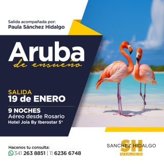 Aruba la Isla Feliz